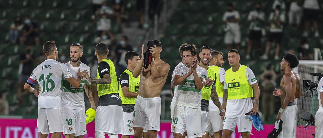 La plantilla del Elche descansa hasta el lunes por la tarde