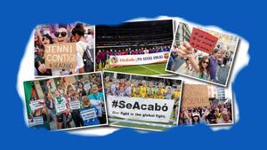 Pancartas del #SeAcabó