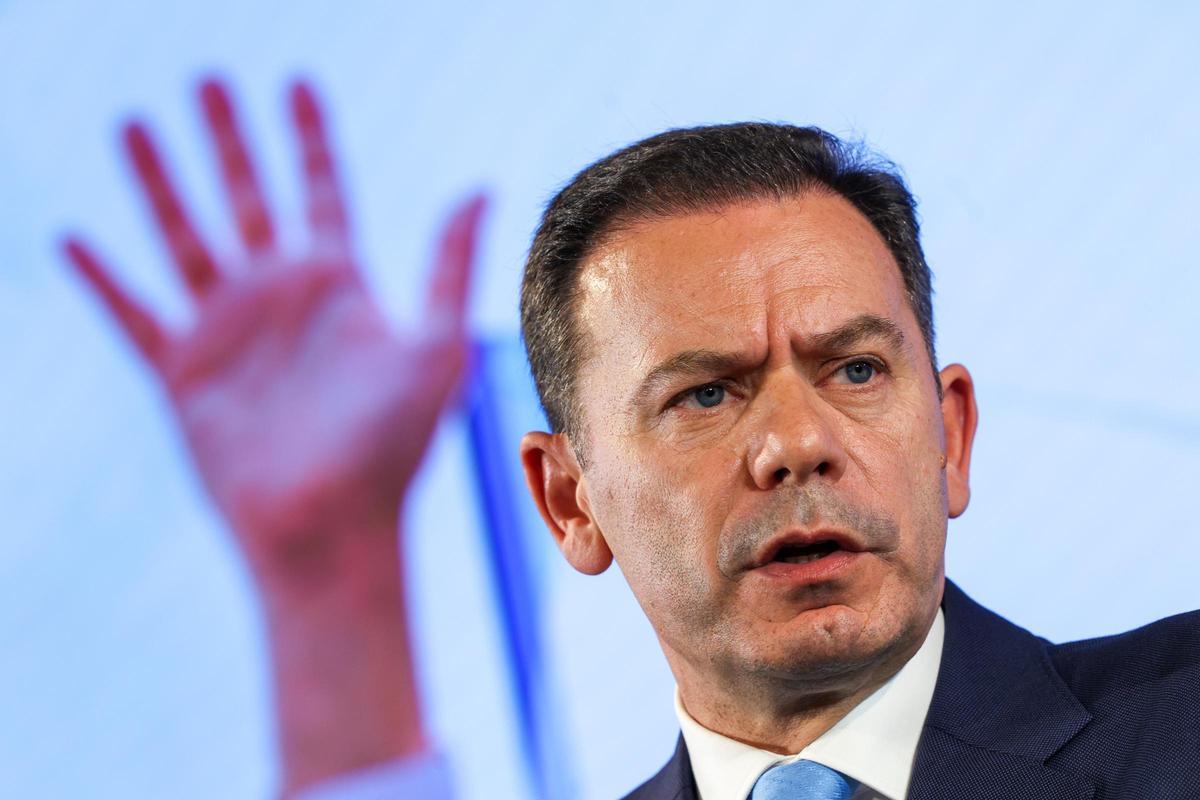 El primer ministro en funciones y candidato de la Alianza Democrática, Luís Montenegro.