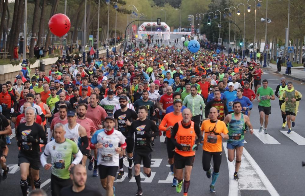 Unas 5.500 personas participan hoy en las pruebas más esperadas del calendario de los corredores - De los inscritos, un total de 1.271 atletas harán el maratón, programado por la vigésima edición.