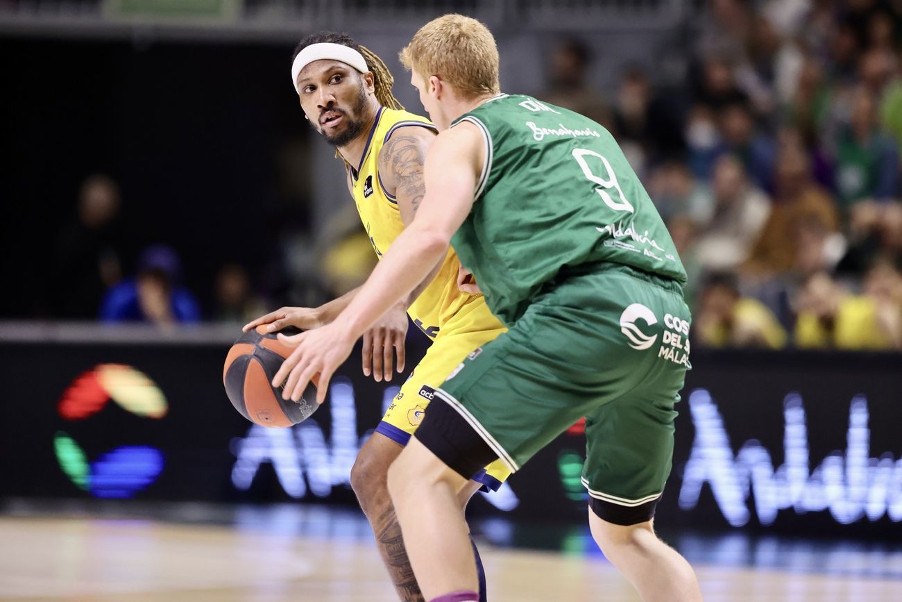 El partido Unicaja-Dreamland Gran Canaria, en imágenes