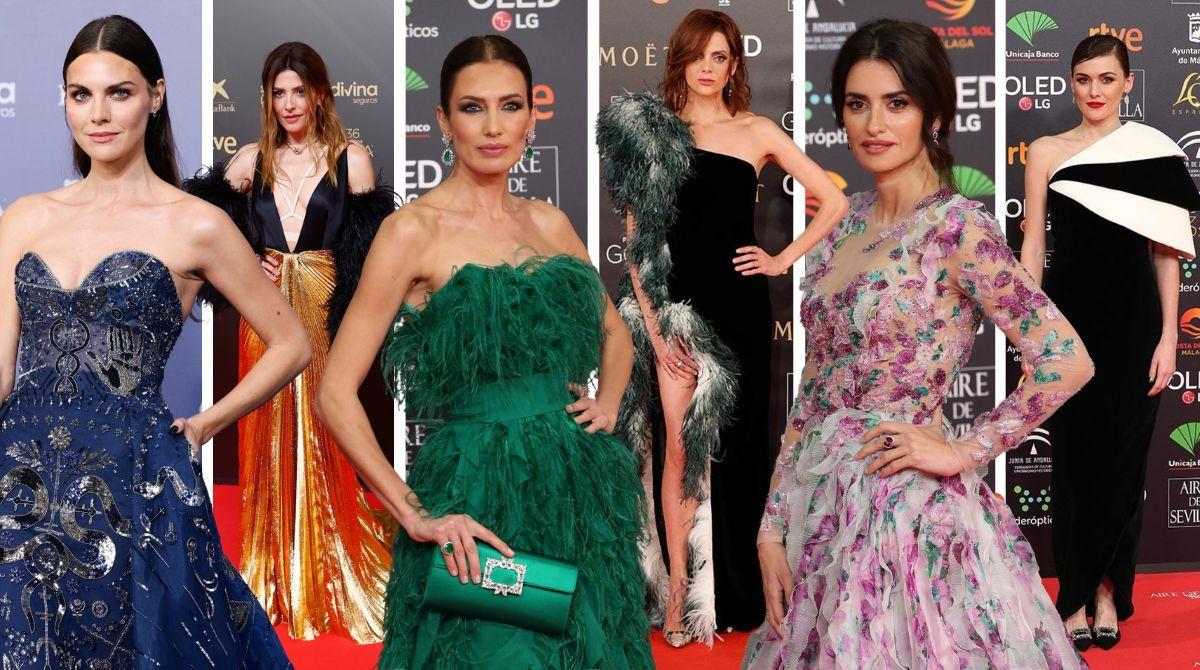 Algunos de los mejores looks vistos en la alfombra roja de los Premios Goya