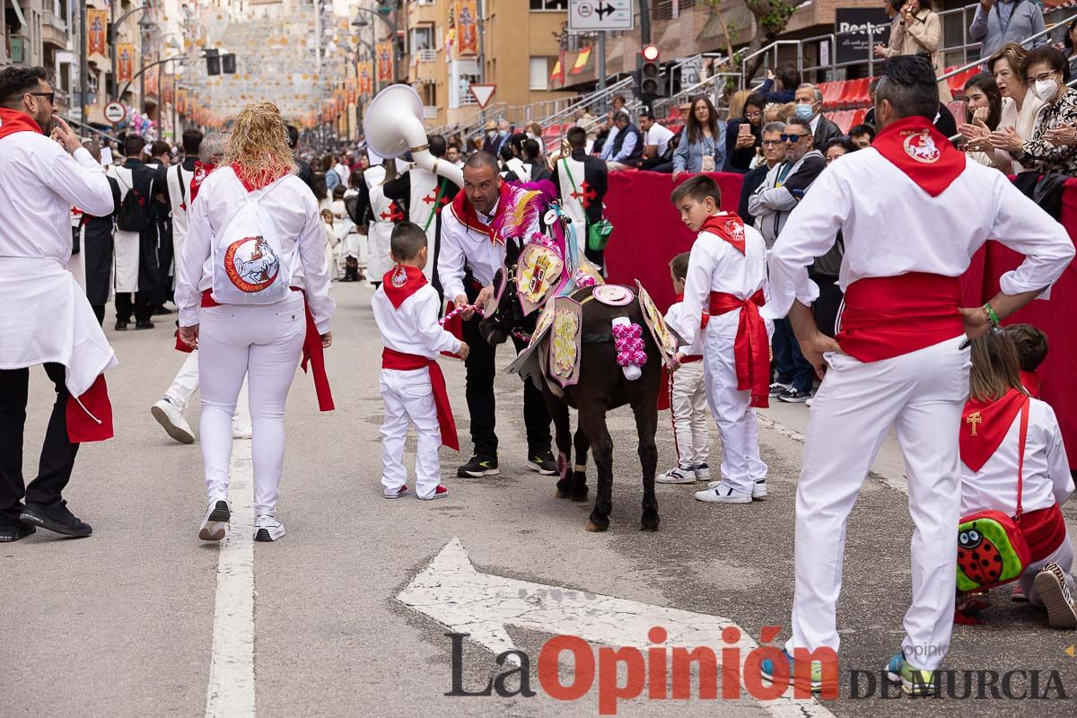 Desfile infantil en las Fiestas de Caravaca (Bando Caballos del Vino)