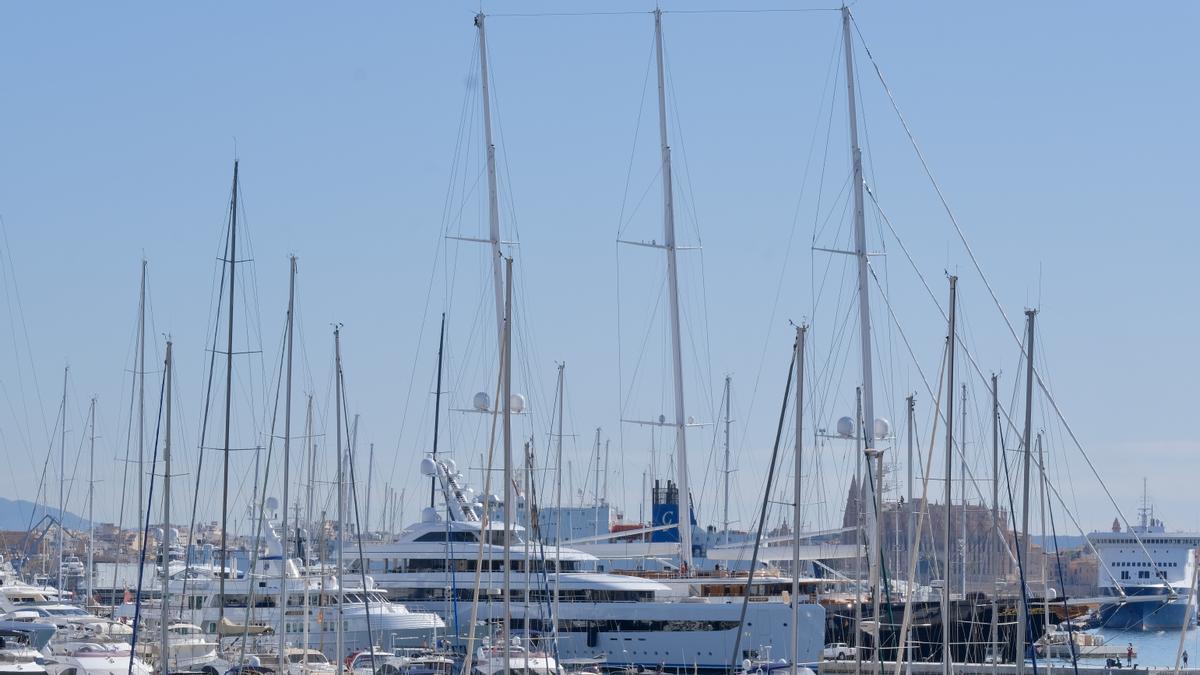 La música no está permitida en la cubierta de las embarcaciones en la zona portuaria de Palma