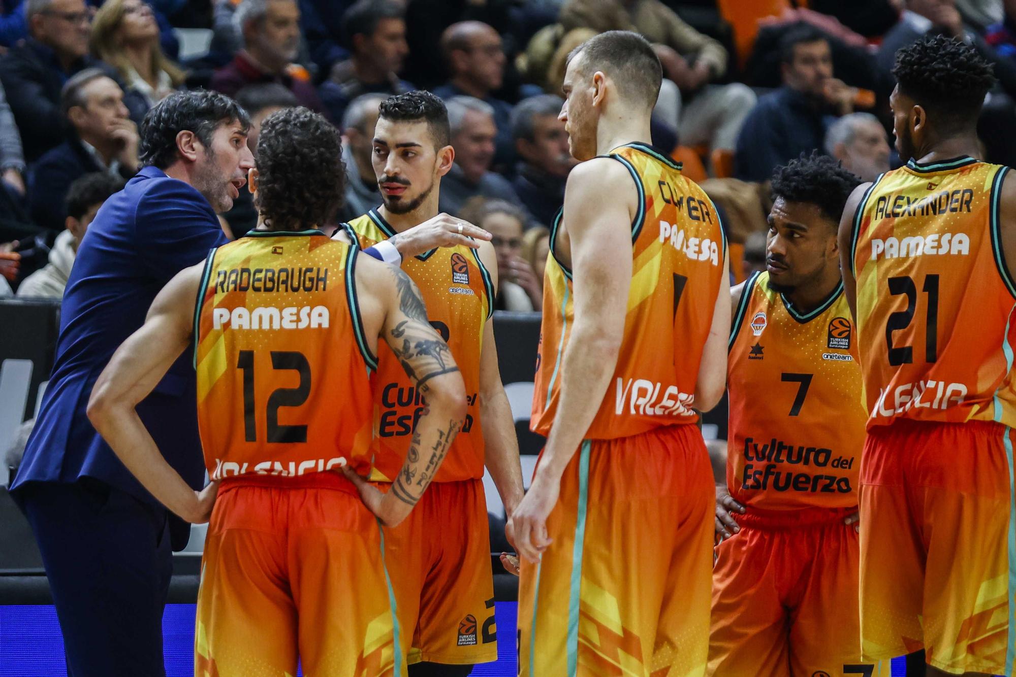 Victoria de Valencia Basket ante el Bayern de Munich