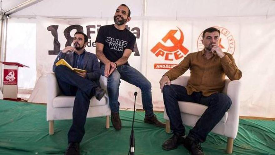 Alberto Garzón apuesta por &quot;echar&quot; al PP de los ayuntamientos