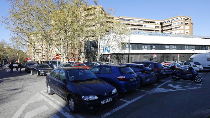 El Ayuntamiento de Zaragoza creará 518 plazas azules y naranjas en el parque Miraflores
