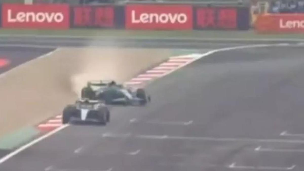 La brutal salvada de Alonso para adelantar a Hamilton
