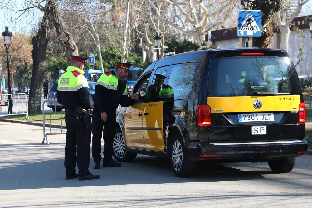 Les imatges del dia de la suspensió del ple d'inve