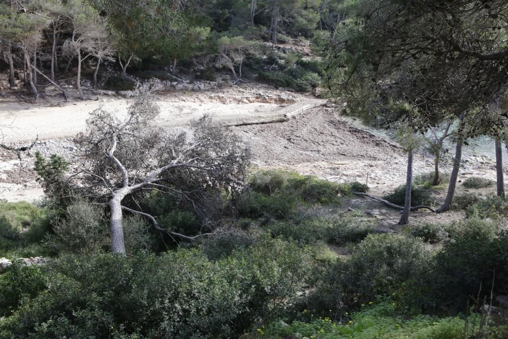 Caló de Sa Barca Trencada (Santanyí)