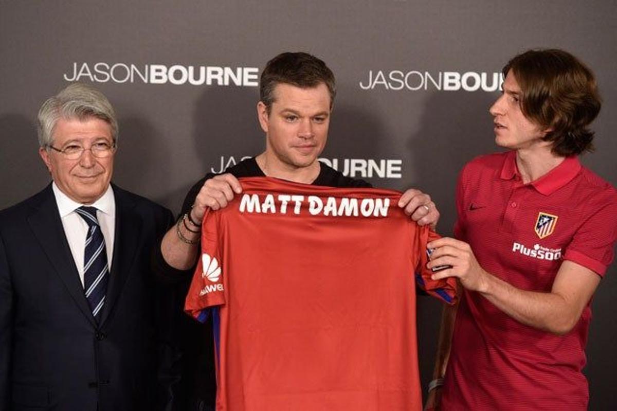 Matt Damon, nuevo 'fichaje' del Atlético de Madrid