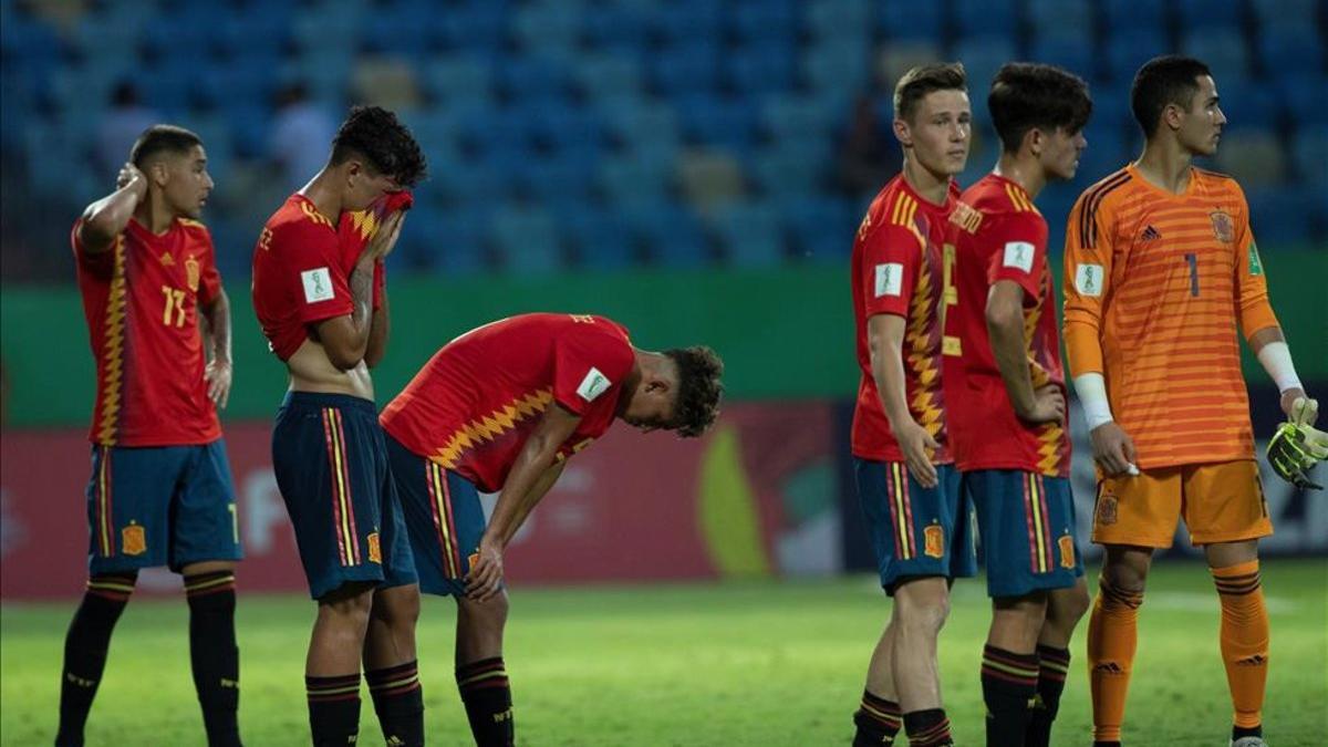 España vivió una dura derrota en el Mundial Sub 17