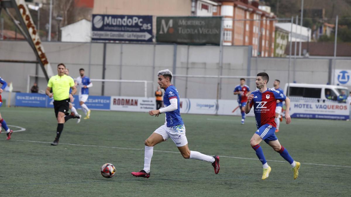 EN IMÁGENES: Así ha sido la victoria del Avilés en el derbi asturiano ante el Langreo