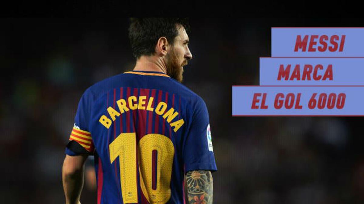 Messi, autor de goles históricos