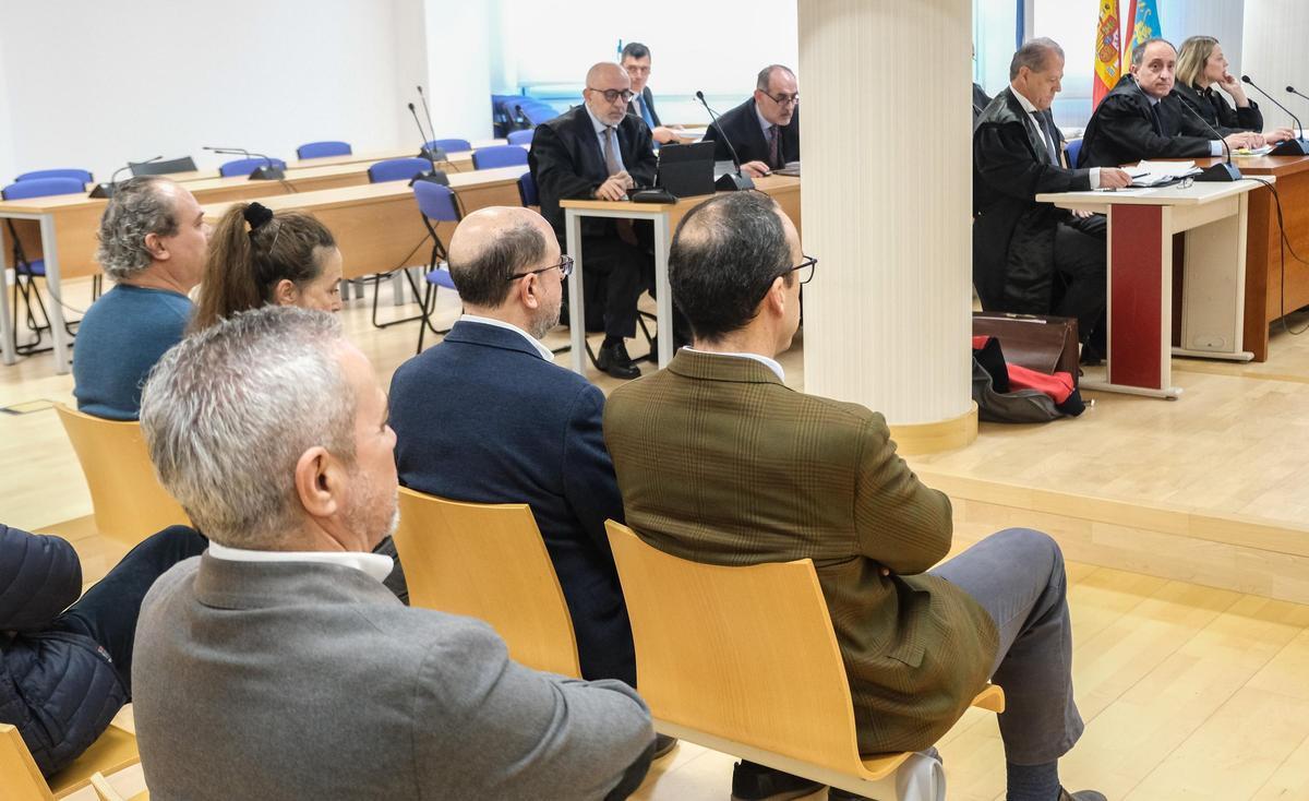 Una imagen del juicio de la clínica Gran Alacant