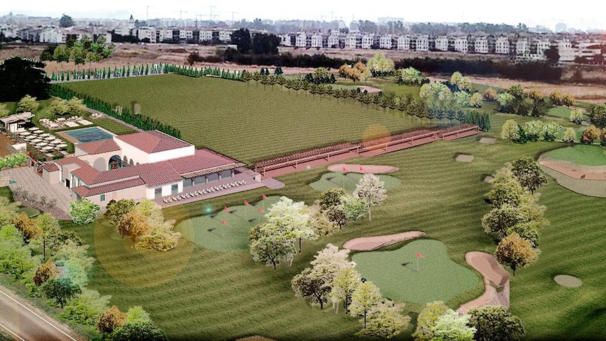 El campo de golf de Casilla del Aire en Córdoba recibe licencia de obras -  Diario Córdoba