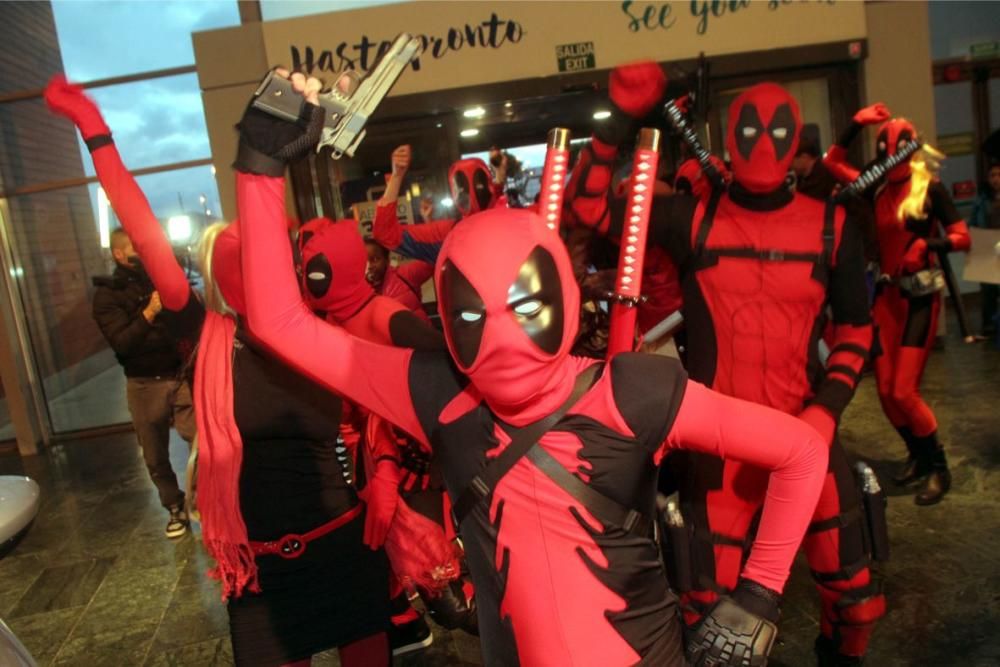 Actividades por el estren de Deadpool en Cartagena