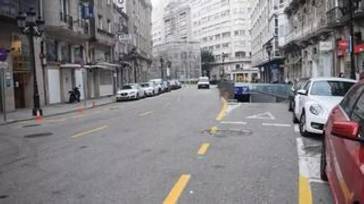 Vigo inicia la transformación definitiva de la calle Lepanto