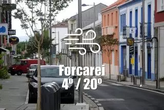 El tiempo en Forcarei: previsión meteorológica para hoy, jueves 18 de abril