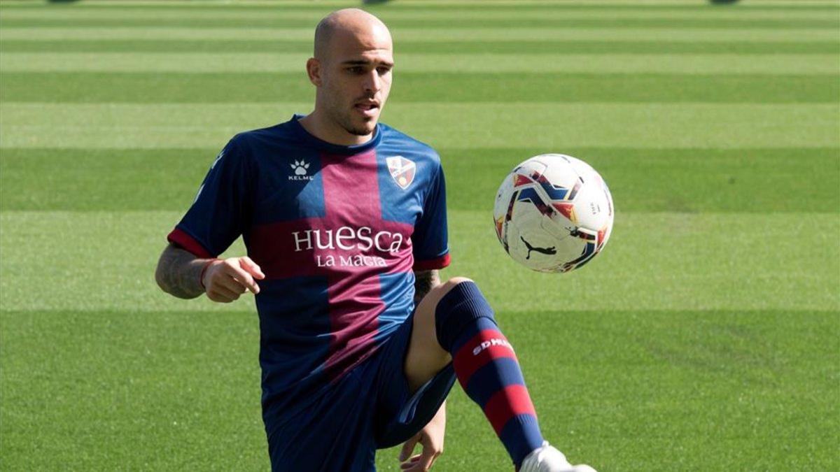 Sandro, la gran esperanza del Huesca en ataque