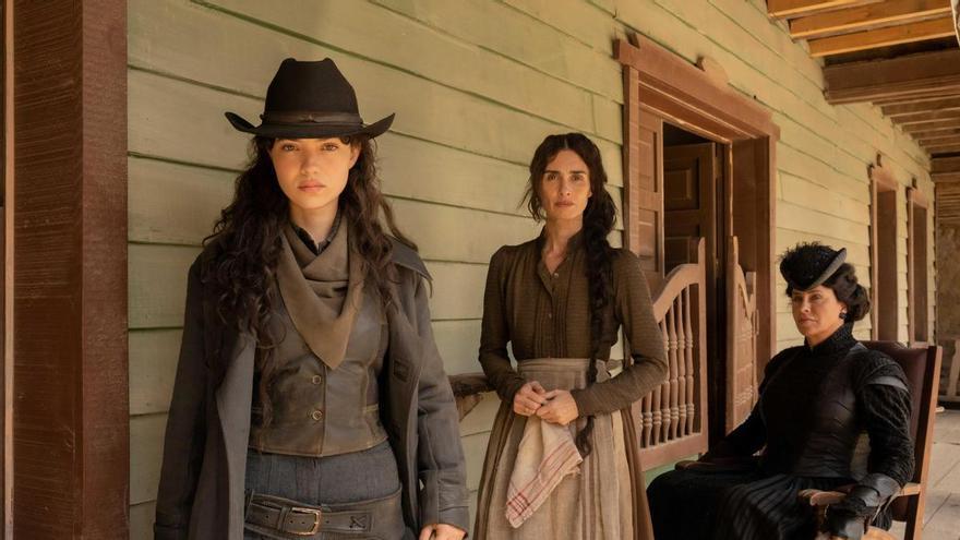 Gabriela Andrada, hija de la periodista asturiana Minerva Piquero, protagoniza el western "Trinidad"
