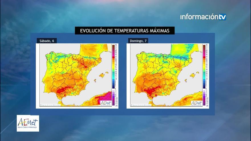 Previsión del tiempo para los días 6 y 7 de mayo en la provincia de Alicante