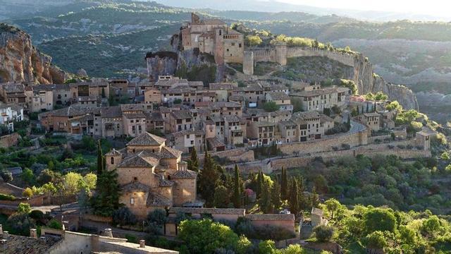 Alquézar, uno de los pueblos más bonitos de España.