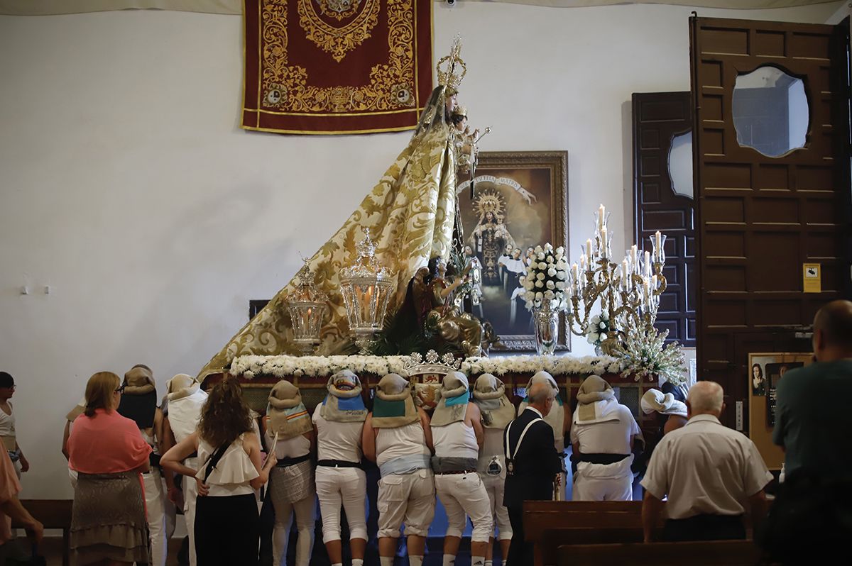 Córdoba recupera la procesión del Carmen, Virgen del Carmen de Puerta Nueva