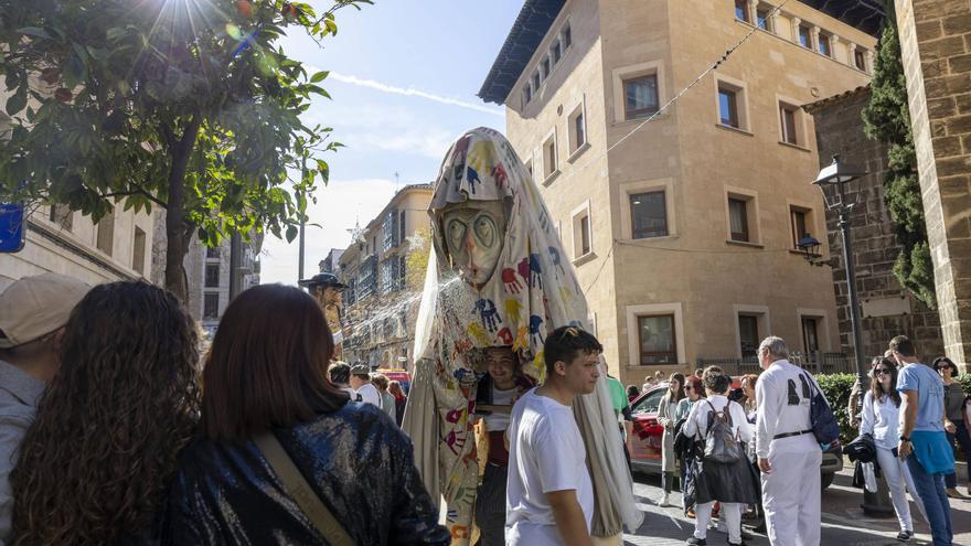 Así ha sido la &#039;Trobada de gegants’ que ha desfilado por Palma