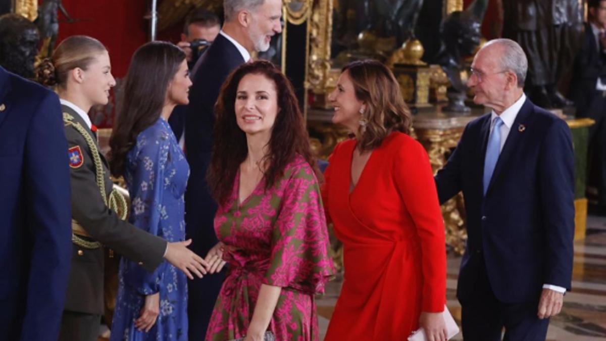 Catalá en la recepción real por el día de la Fiesta Nacional en 2023