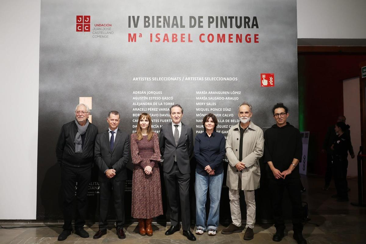 Presentación de la Bienal con los premiados en el Centre del Carme de València