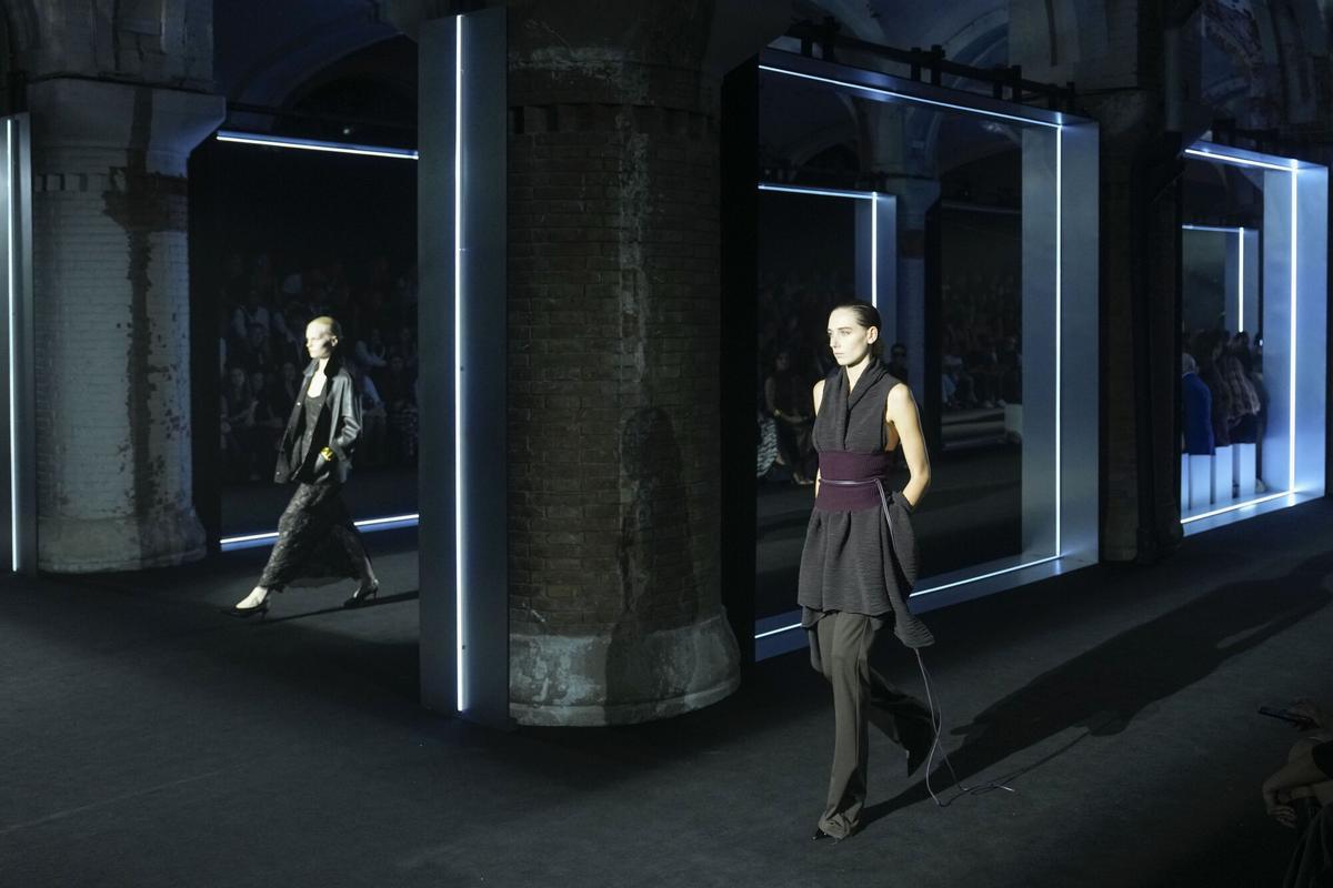 Desfile de la marca Simorra en la primera jornada de la pasarela 080 Barcelona Fashion.