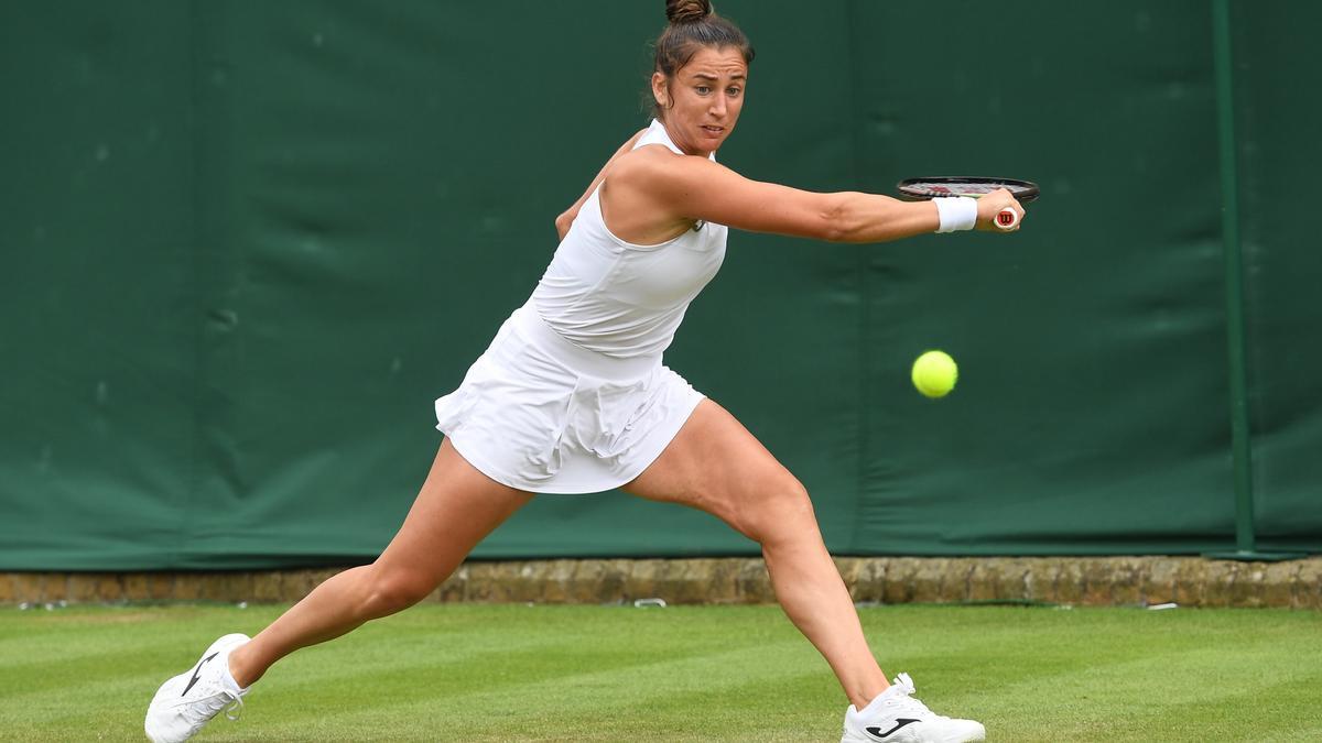 Sara Sorribes cae en segunda ronda de Wimbledon.
