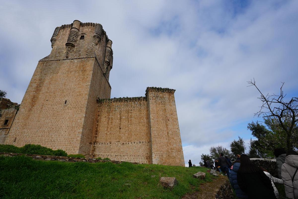 La reapertura a las visitas del castillo de Belalcázar, en imágenes