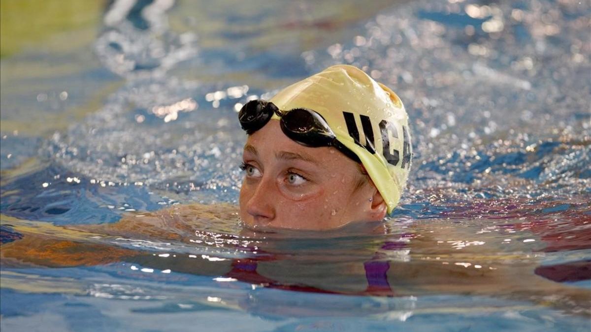 Mireia Belmonte, hace 10 días en el Campeonato de España de natación