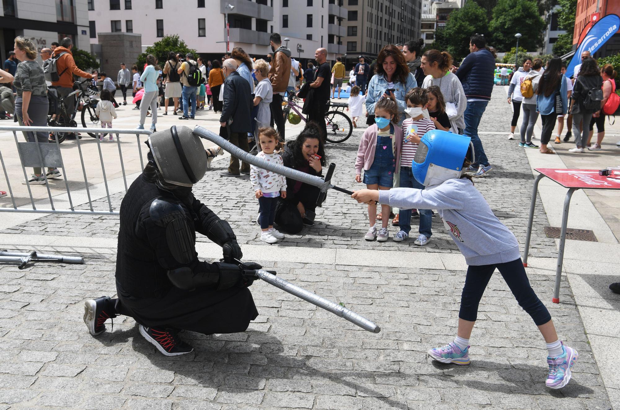 Día del Deporte en la calle de A Coruña