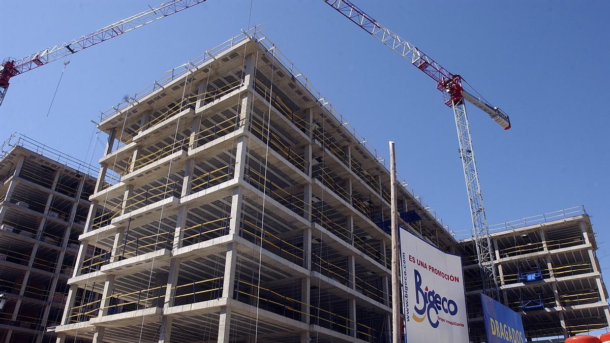 Edificios en construcción