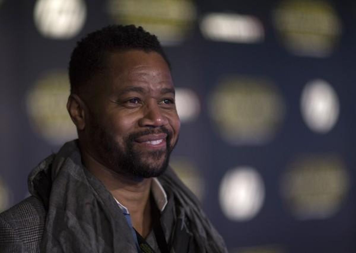 L’actor Cuba Gooding Jr. tampoc es va perdre l’estrena.