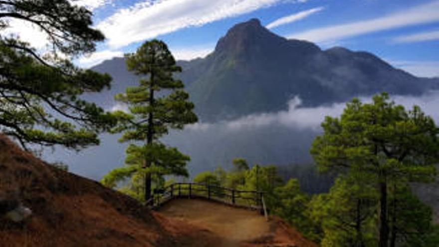 El Parque de La Caldera de Taburiente (La Palma).