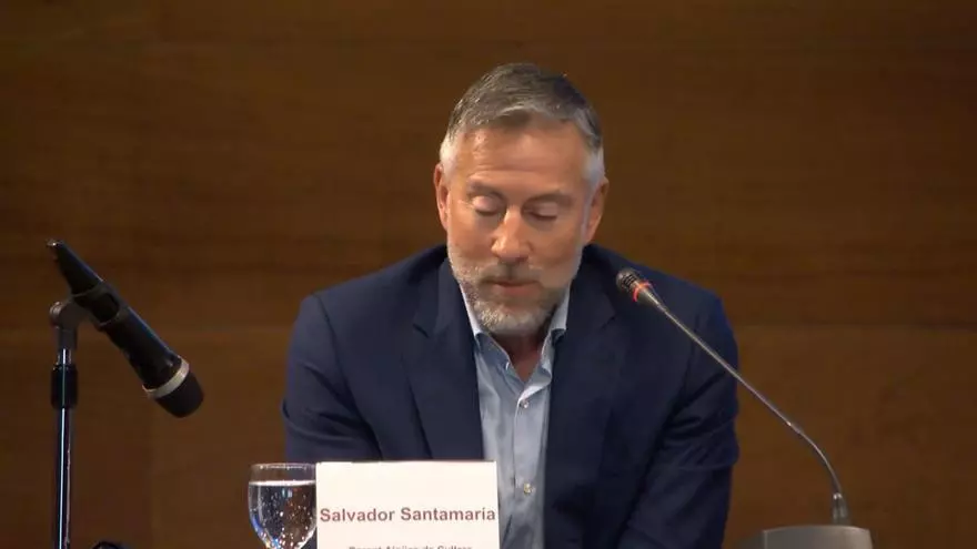 Intervención de Salvador Santamaría, gerente de Aigües de Cullera en el foro Más que Empresas de La Ribera