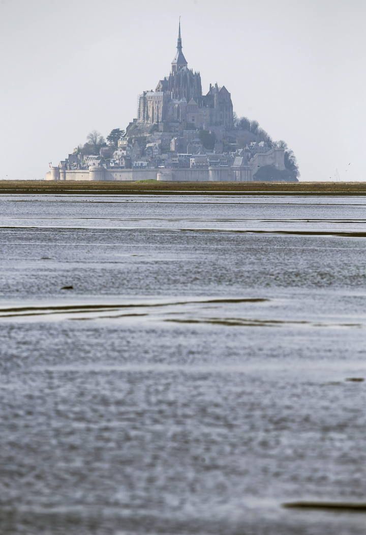 La 'marea del siglo', en el Monte Saint-Michel