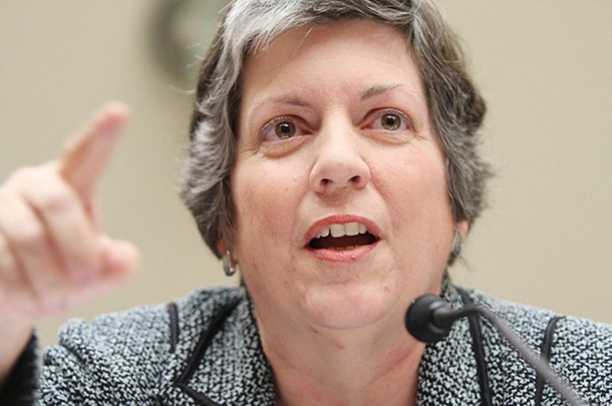 Janet Napolitano, secretària de Seguretat Nacional dels Estats Units, ocupa la novena plaça. AP