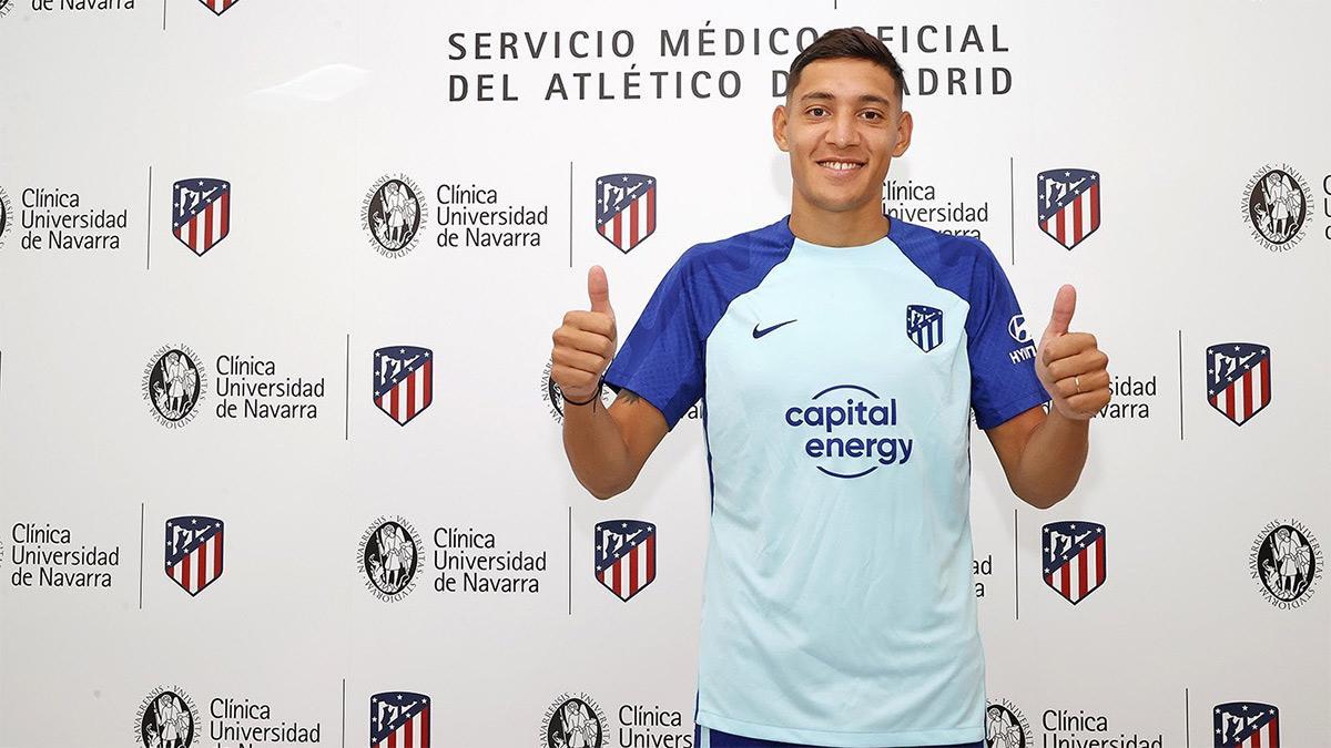 Nahuel Molina, nuevo jugador del Atlético