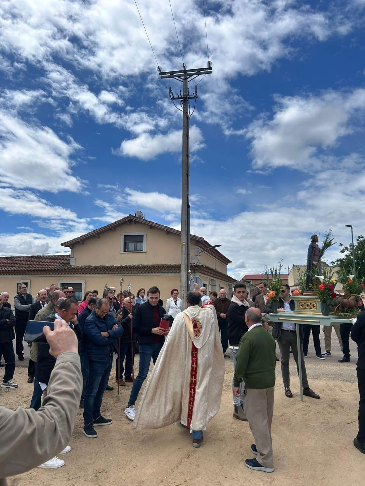Celebración de San Isidro en Moraleja del Vino
