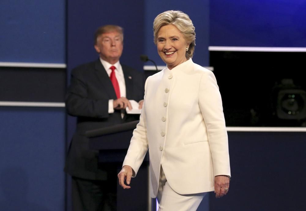 Hillary Clinton y Donald Trump se han enfrentado en el tercer y último debate de las elecciones en EEUU.