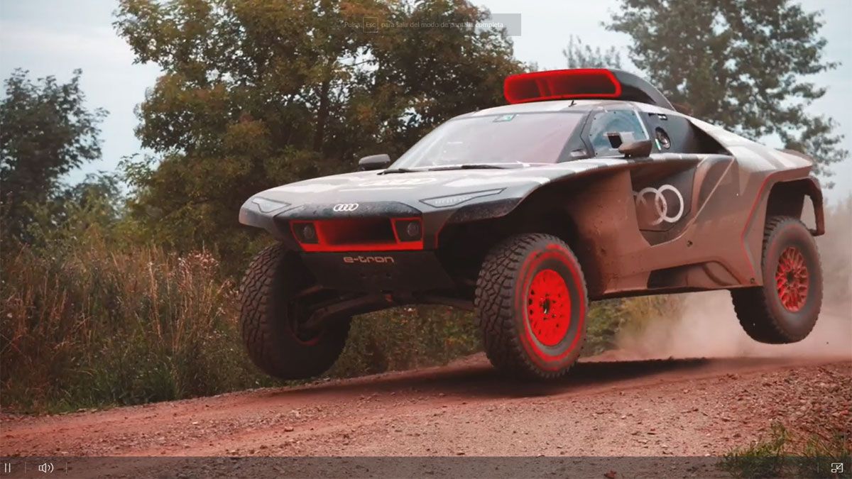 Audi, a por todas en el Dakar con el nuevo RS Q e-tron