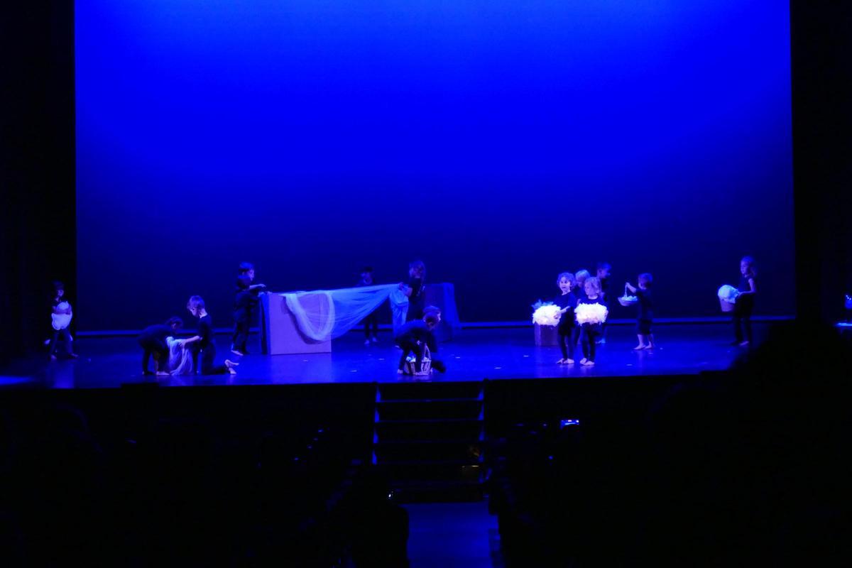 EN IMATGES | L'alumnat de la ZER Empordà presenta el seu projecte 'Origen. Un viatge a la pell de tot el que som’ al Teatre El Jardí
