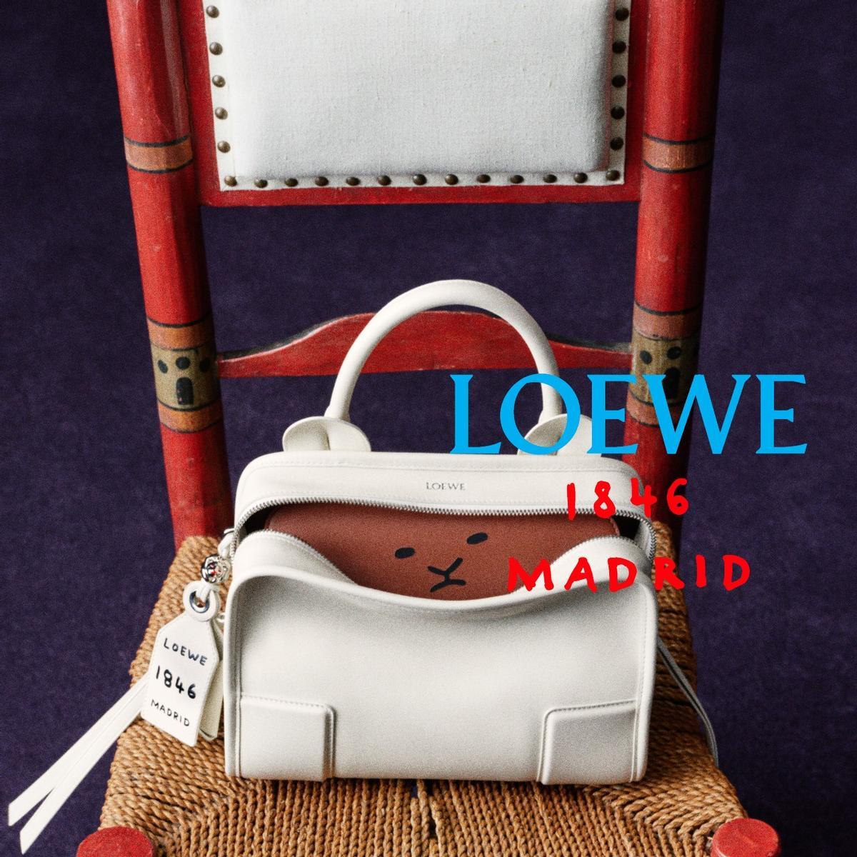 Imagen de la campaña de Loewe, celebrando 180 de historia y artesanía.