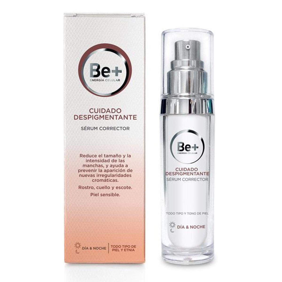 Despigmentante sérum corrector, Be+ (39,95 euros)