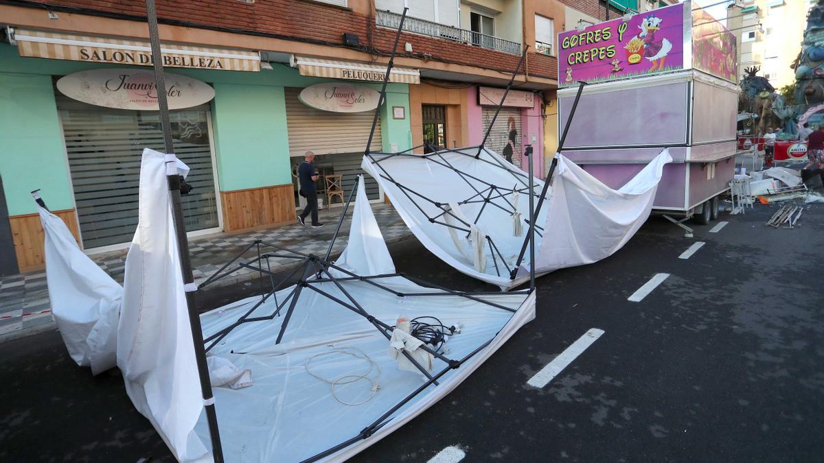 Desperfectos por la DANA en L&#039;Antiga de Campanar